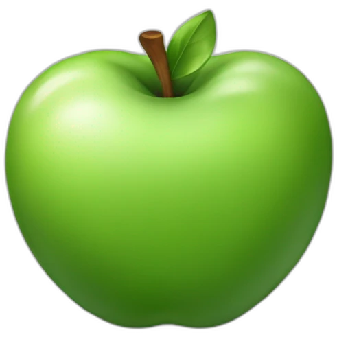 Apple black emoji