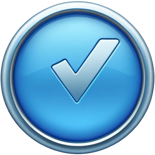 blue verification badge emoji