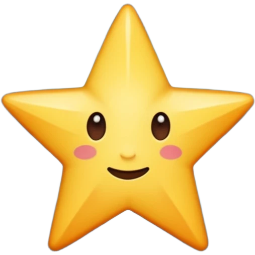 star on space view emoji