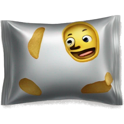 one unopened bag of lchips emoji