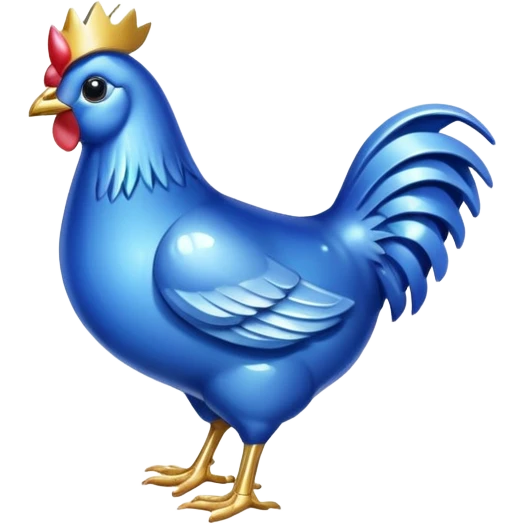 Sapphire Gem hen emoji
