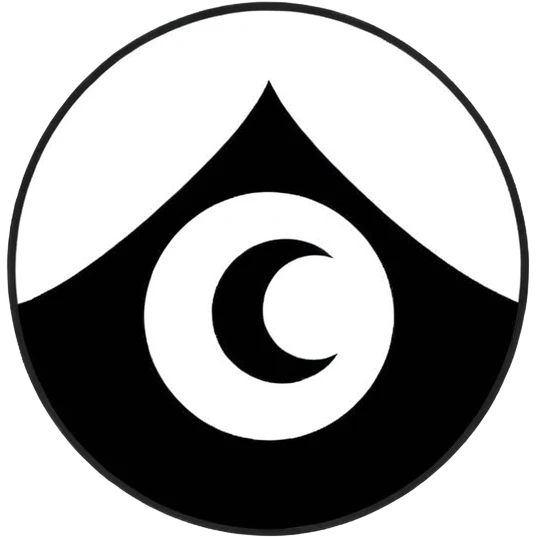 menswear brand logo design, round circle emoji
