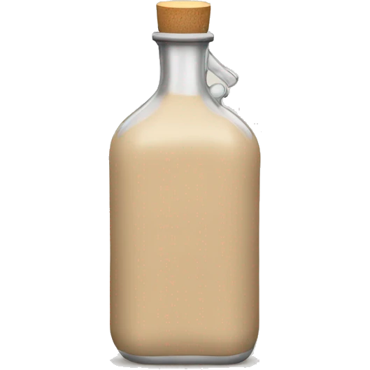 Beige hyrdro flask emoji