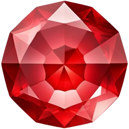 Red gem emoji