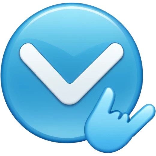 Creame el emoji d3 la verificacion azul 100% como la de t8ktok emoji