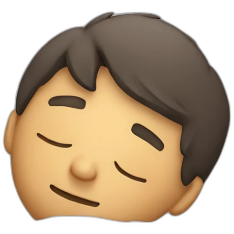 Javier Milei sleeping emoji