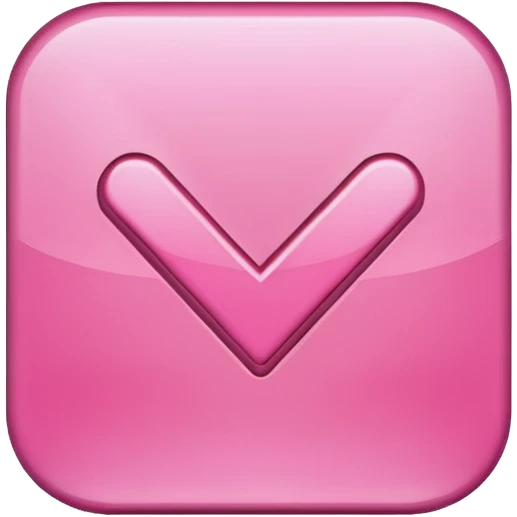 check mark pink emoji