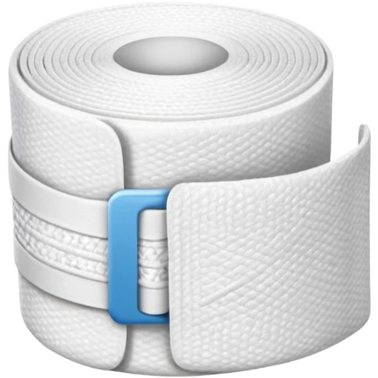bandage roll, no blue  emoji