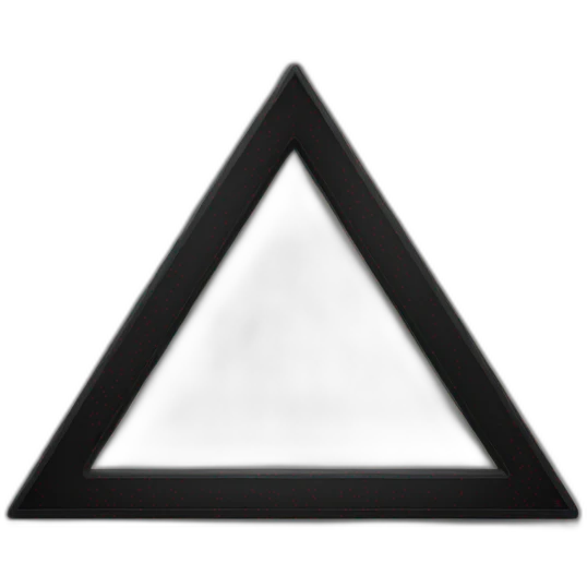Black plain triangle emoji