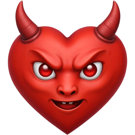 devil heart emoji