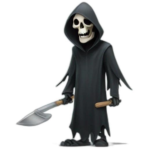 timesheet grim reaper emoji