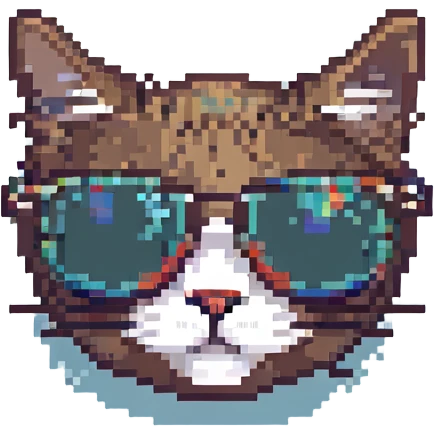 cat wearing sunglasses emoji