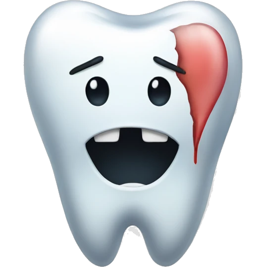 tooth hurt emoji