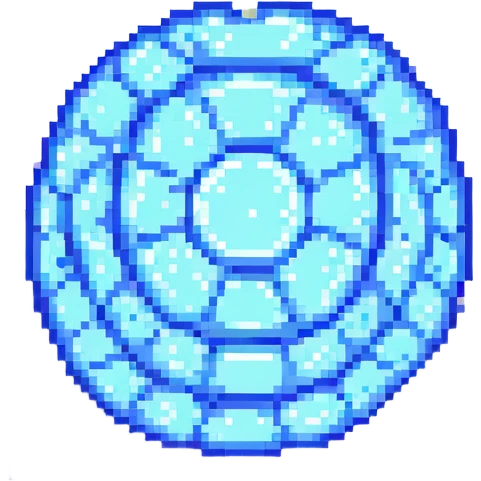 bubble, pixel art style emoji