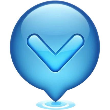 Tiktok mavi tik emoji