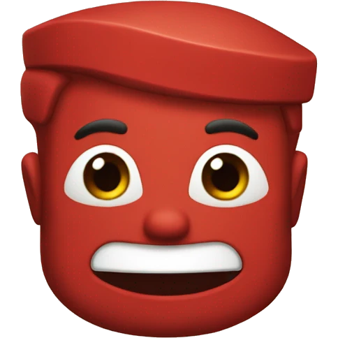 Red meeple emoji