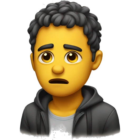 Sad emoji