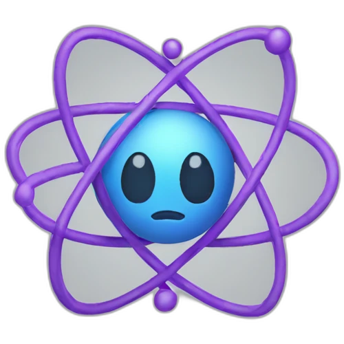 atom trending up emoji
