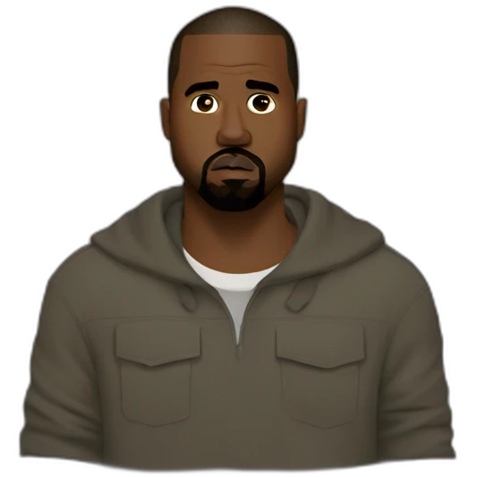 kanye west after a bad day emoji