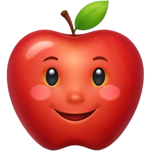 happy emoji smirking apple style emoji