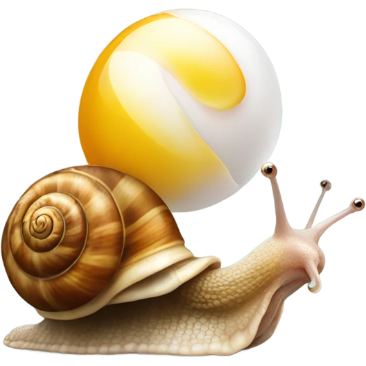 Snail with egg emoji