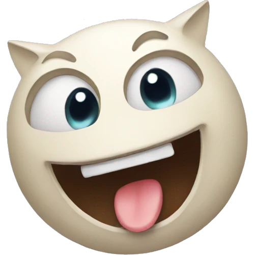 Mewing emoji