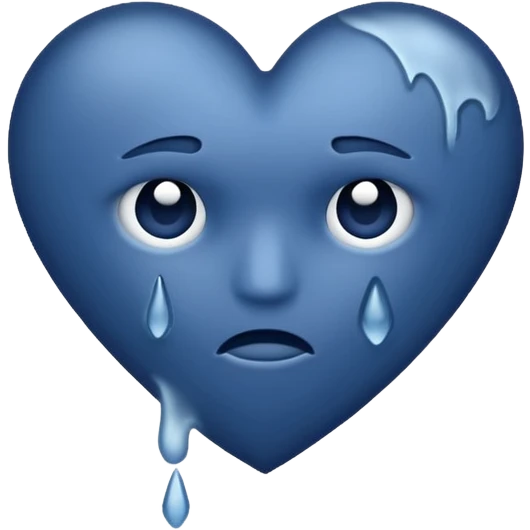stormy heart emoji
