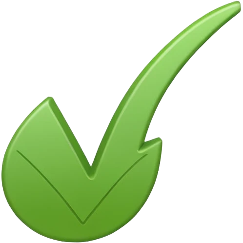 with check mark please emoji