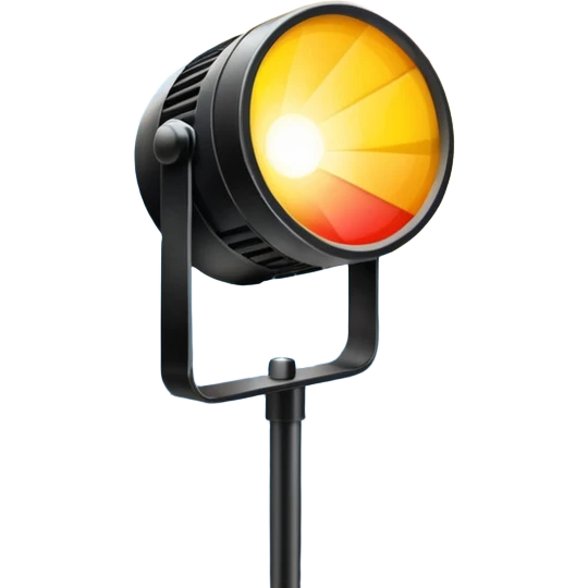 colorfull Stage light emoji
