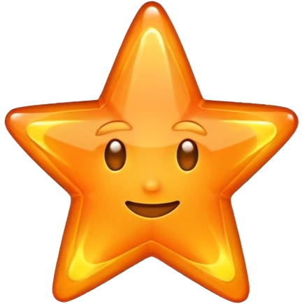 i want star in orange emoji