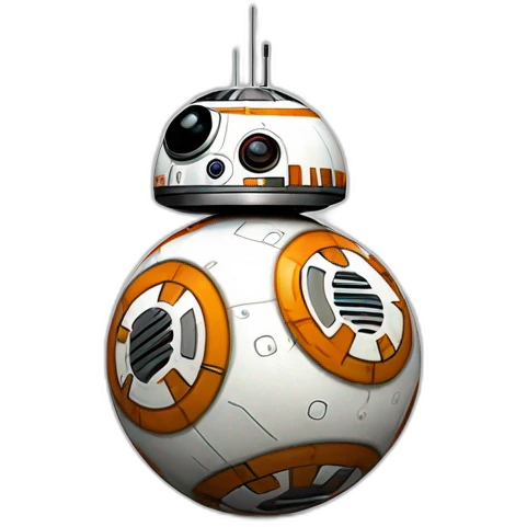 Bb8 qui a des jambes emoji