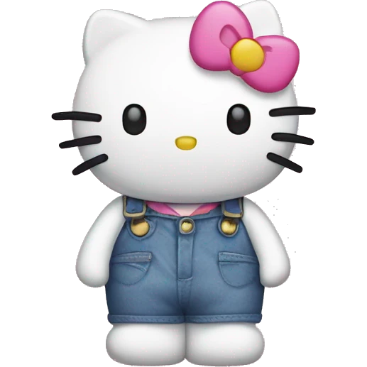Hello kitty emoji