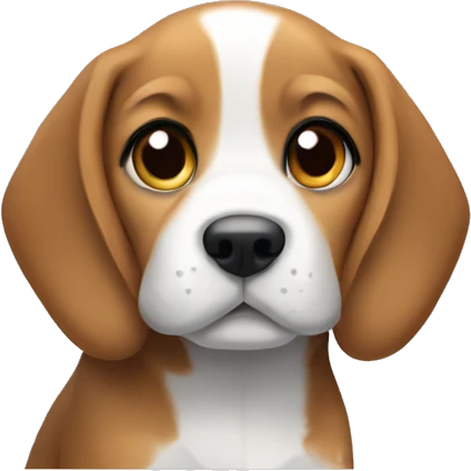 Beagle puppy emoji