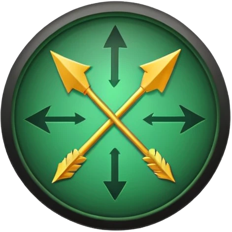 Arrow in circle green  emoji