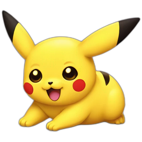 Pickachu_qui_dort emoji