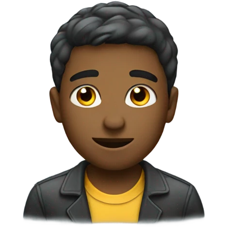 Boys considering a job offer emoji