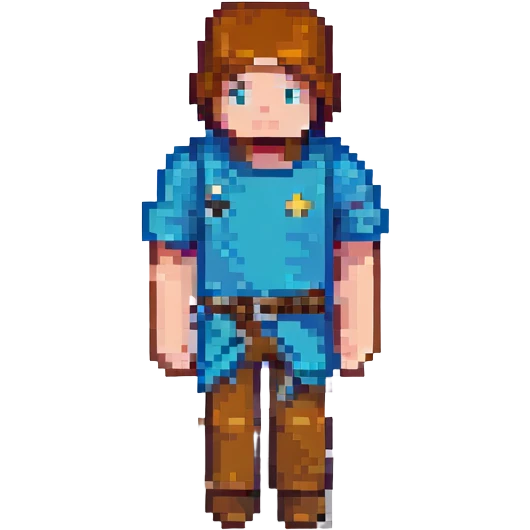 Minecraft Steve character, pixel art style emoji