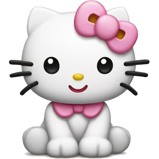 Hello kitty emoji