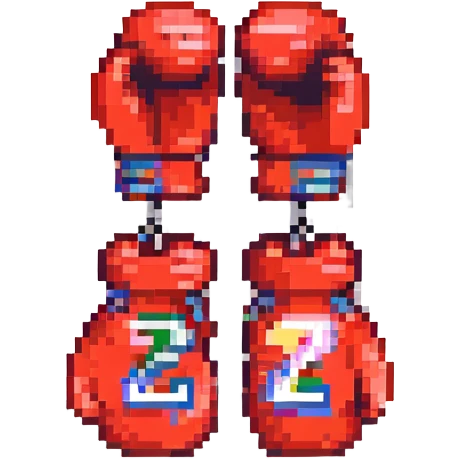 красные боксерские перчатки с надписью "23", no background emoji