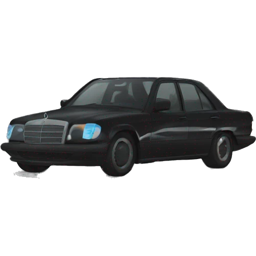 Black Mercedes  emoji
