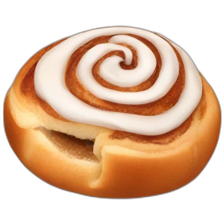Cinnamon roll emoji