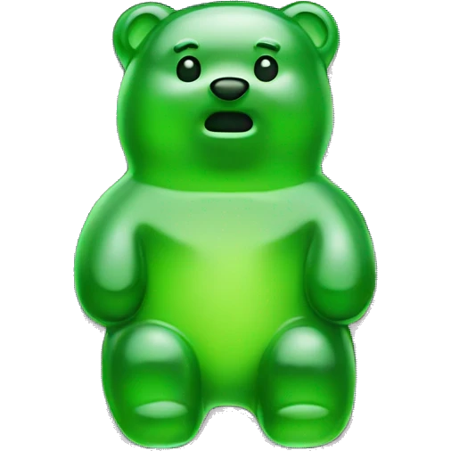 Gummy bear emoji