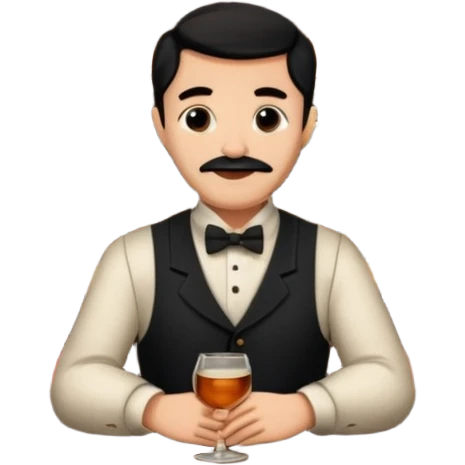 Old world speakeasy bar  emoji