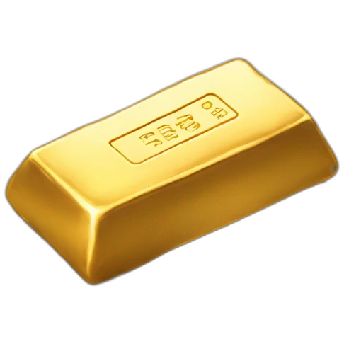 Gold bar emoji