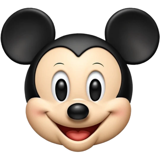 Mickey Mouse emoji
