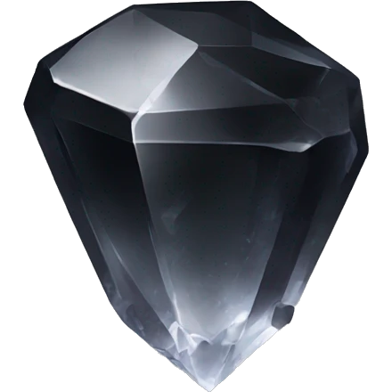 Black quartz crystal  emoji
