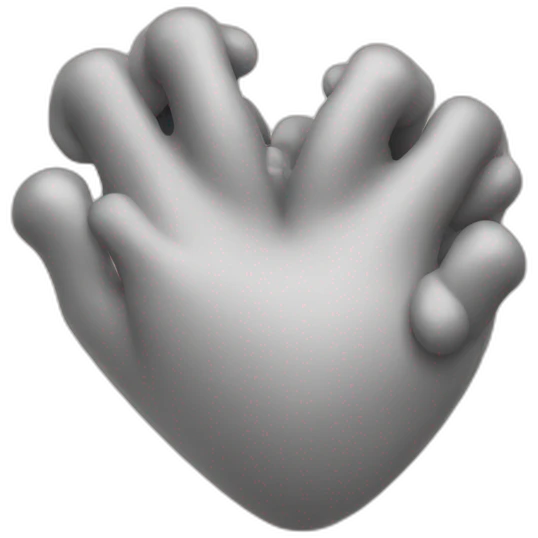 Coeur avec les mains emoji