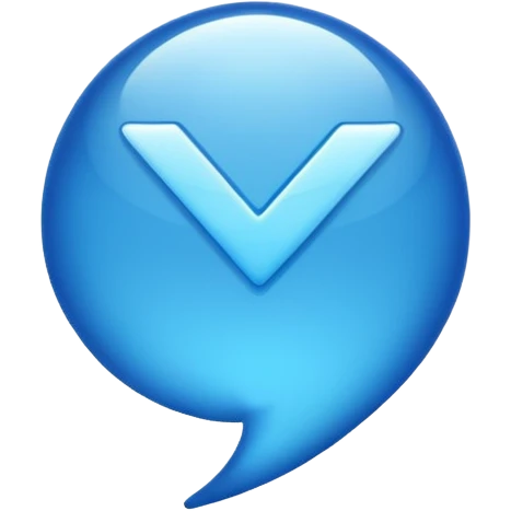 Mavi tik tiktok emoji