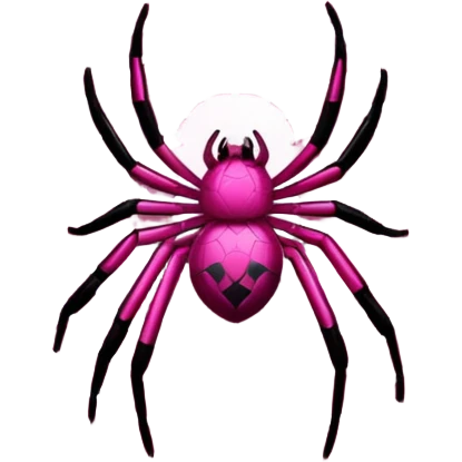 pink spider web emoji