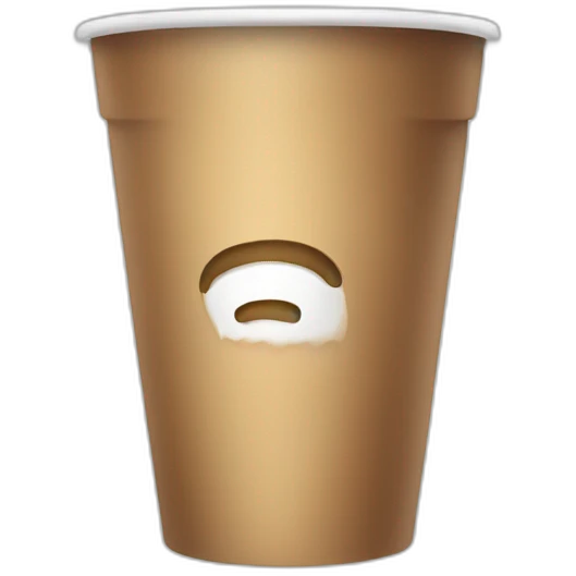 Cup lean emoji
